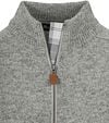 Barbour Talder Zip Cardigan Wool Grey Product / Detail