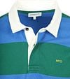 McGregor Rugbyshirt Stripe Blue Green Product / Detail