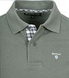 Barbour Tartan Pique Polo Shirt Vintage Green Product / Detail