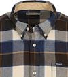 Barbour Valley Shirt Checkered Brown Blue Product / Detail