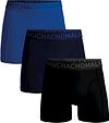 Muchachomalo Boxer Shorts Microfiber 3-Pack 15 MICROFIB1010-15-Black/Blue/Blue order online | Suitable