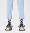 Happy Socks Socks Black Blocks Model / Voorkant