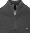 Tommy Hilfiger Half Zip Pullover Anthrazit Product / Detail
