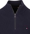 Tommy Hilfiger Half Zip Cable Pullover Navy Product / Detail