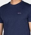 NZA T-shirt Franklin Light Navy Model / Detail