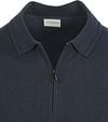 No Excess Half Zip Polo Shirt Navy Product / Detail