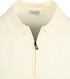 No Excess Half Zip Polo Shirt Off White Product / Detail
