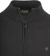No Excess Half Zip Pullover Black Product / Detail