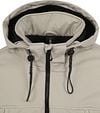 No Excess Jacke Halblang mit Kapuze Beige Product / Detail