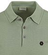 No Excess Knitted Poloshirt Vert Product / Detail