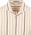 No Excess Short Sleeve Overhemd Linnen Ecru Product / Detail