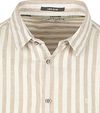No Excess Shirt Stripes Beige Product / Detail