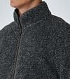 No Excess Vest Donkergrijs Model / Detail
