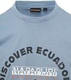 Napapijri T-shirt Sangay Bleu Clair Product / Detail