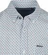 NZA Overhemd Aidan Print Blauw Product / Detail