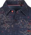 NZA Overhemd Gunner Print Navy Product / Detail