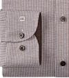 OLYMP Shirt Level 5 24/Seven Pied de Poule Brown Product / Detail