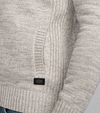 Petrol Cardigan Elim Greige Model / Detail