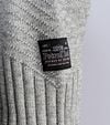 Petrol Cardigan Kankakee Gris Model / Detail