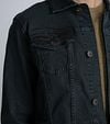 Petrol Denim Jack Navy Model / Detail