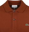 Lacoste Polo Shirt Pique Rust Brown Product / Detail