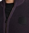 PME Legend Cardigan Knitted Structure Purple Model / Detail