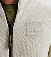 PME Legend Cardigan Cargo Knitted Ecru Model / Detail