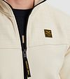 PME Legend Cardigan Spacer Ecru Model / Detail
