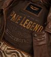 PME Legend Jacket Hudson Buff Leather Brown Product / Detail