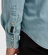 PME Legend Denim Hemd Hellblau Model / Detail