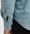 PME Legend Denim Shirt Light Blue Model / Detail