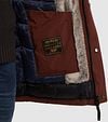 PME Legend Ice Pilot Parka Rust Model / Detail