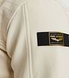 PME Legend Strickjacke Spacer Ecru Model / Detail