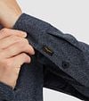 PME Legend Overhemd Melange Blauw Model / Detail