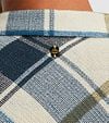 PME Legend Overshirt Checks Ecru Model / Detail