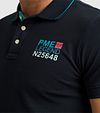 PME Legend Piqué Poloshirt Logo Navy Model / Detail