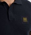 PME Legend Polo Shirt Knitted Navy Model / Detail