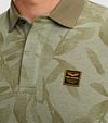 PME Legend Polo Shirt Piqué Print Green Model / Detail
