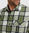 PME Legend Shirt Checks Green Model / Detail