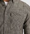 PME Legend Shirt Print Slub Grey Model / Detail
