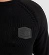 PME Legend Sweater Knit Sweat Black Model / Detail
