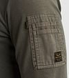 PME Legend Sweater Logo Beluga Green Model / Detail