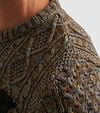 PME Legend Sweater Melange Brown Product / Detail