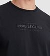 PME Legend T-Shirt Logo Navy Model / Detail