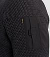 PME Legend Vest Knitted Structure Zwart Model / Detail