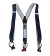 Profuomo Suspenders Navy-White Product / Detail