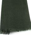 Profuomo Scarf Wool Woven Dark Green Product / Detail