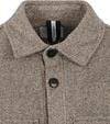 Profuomo Overshirt Woolblend Taupe