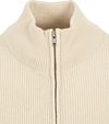 Profuomo Cardigan Wool Mix Ecru Product / Detail