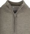 Profuomo Half Zip Pullover Merino Wool Green Product / Detail